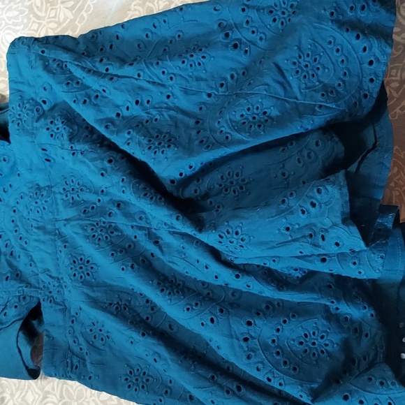 New york and company zip up romper cut out sides - Picture 2 of 4